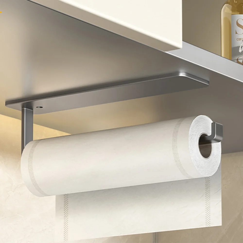 Lakeso kitchen accessories gadgets gold living room storage rack kitchen roll paper holder standing toilet paper towel holder