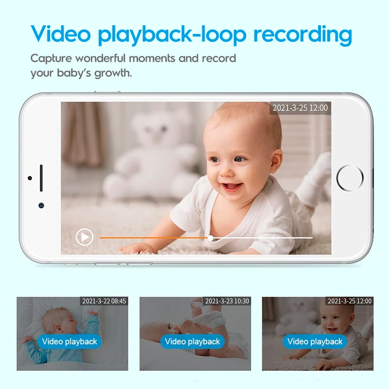 1080p V380 home smart ai hd wireless H264 Surveillance ip indoor Network security cctv system wifi baby monitor camera