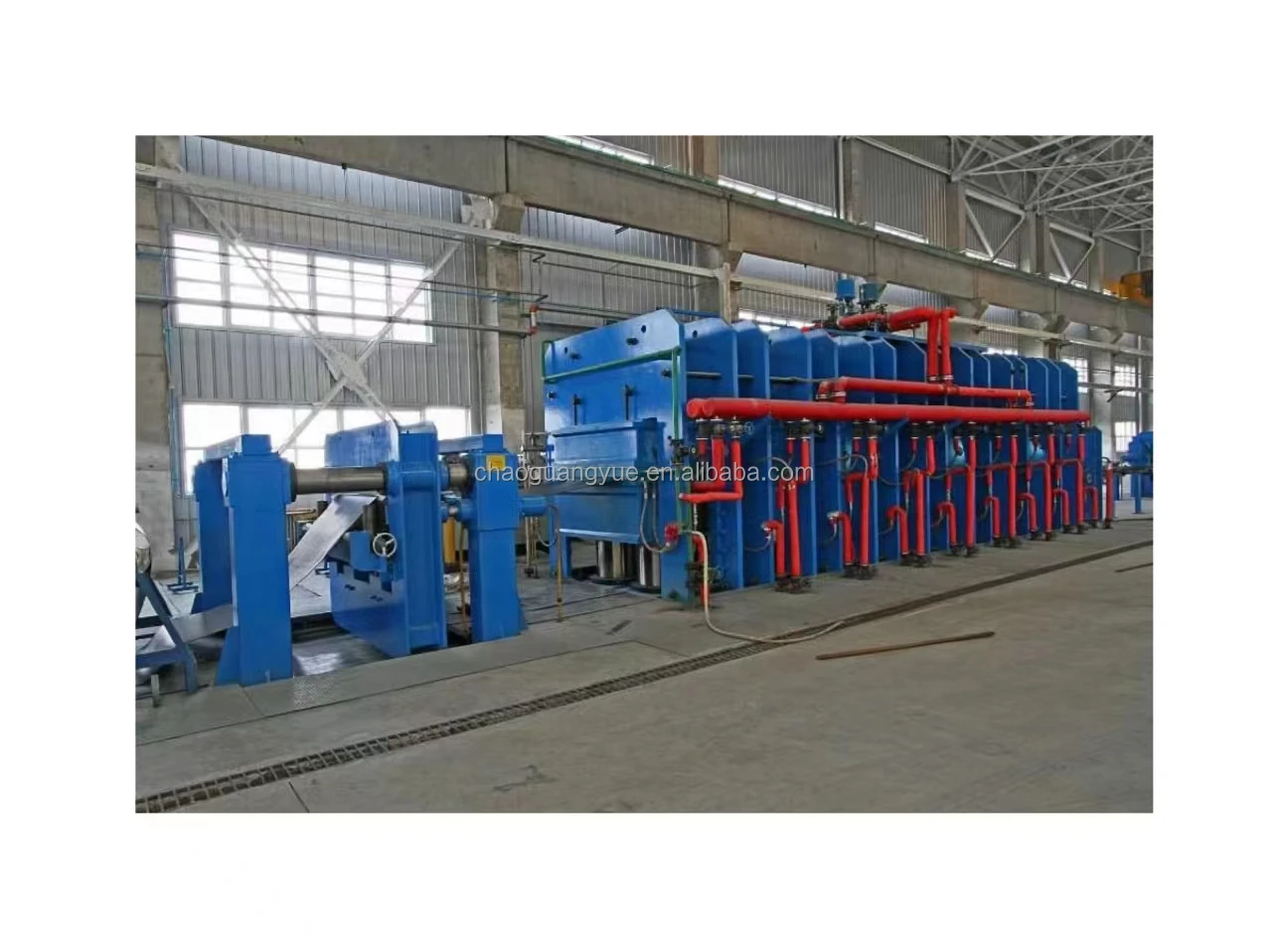 XLB1400x5700 rubber conveyor belt making production vulcanizing vulcanization curing hydraulic hot heat press machine