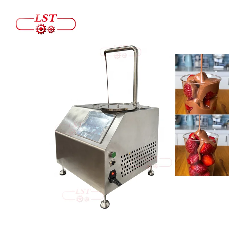 LST touch screen 5.5L chocolate dispenser tabletop Chocolate melting Machine