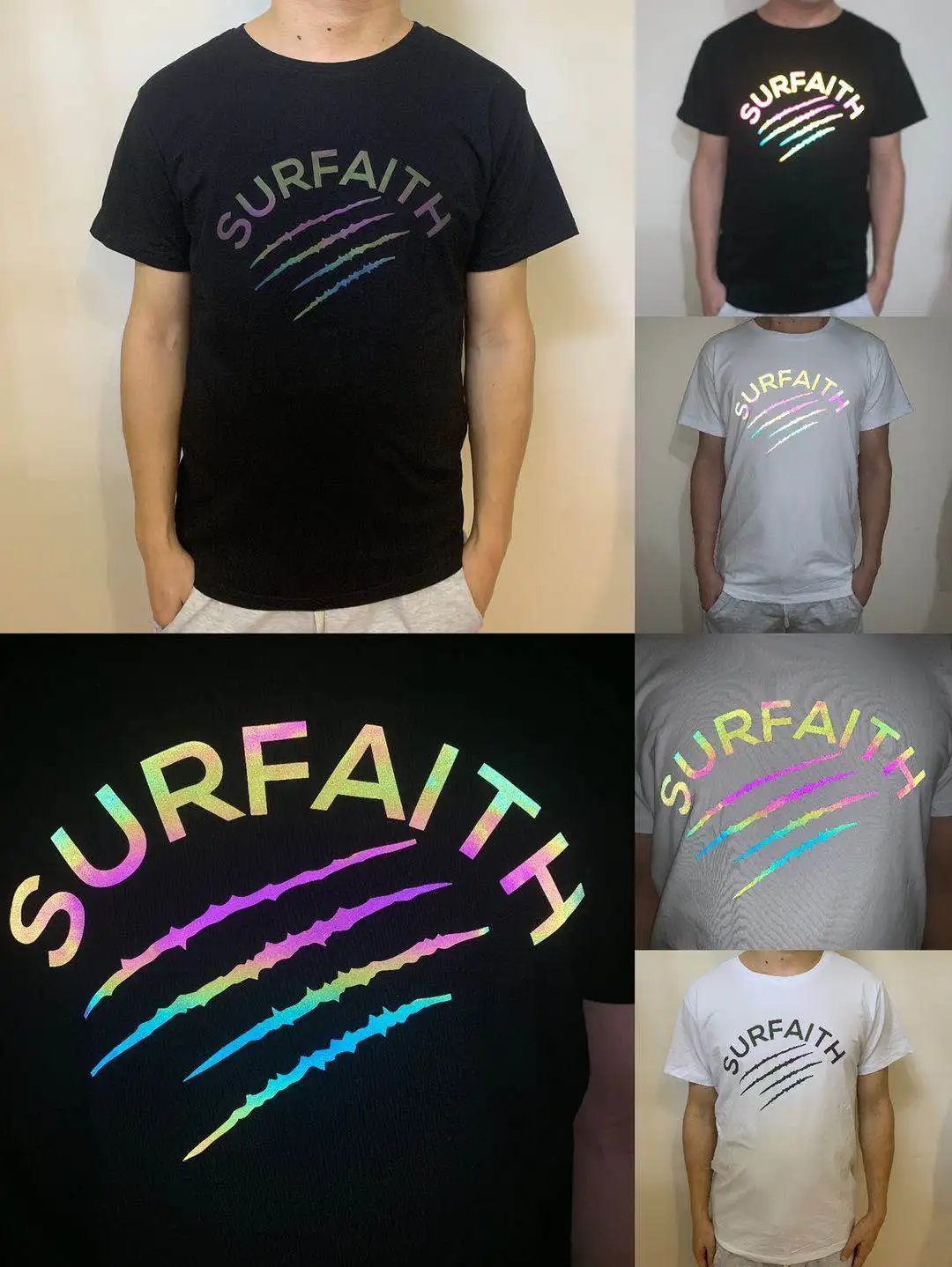 rainbow reflective logo