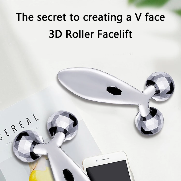 
3D Magnetic Face Roller Massager 360 Dregrees Face Massage Roller Facial Massager 