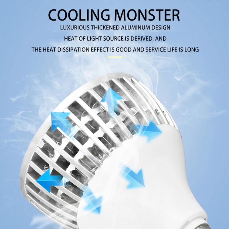 3 Pull Blade Colorful Lights Home Light Flame With Battery 12V E27 Led Bulb 15 Watt