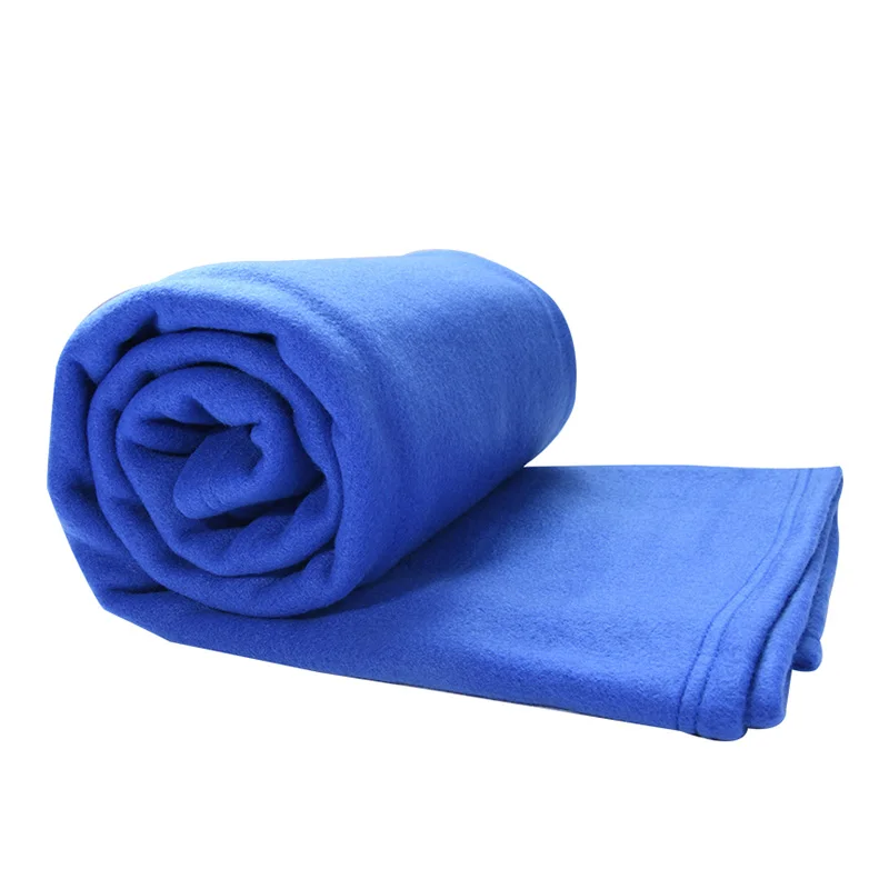 Blankets Fleece Plush Soft Travel Blanket Pillow Airline or Picnic Wholesale Soft Cozy Fleece Blankets
