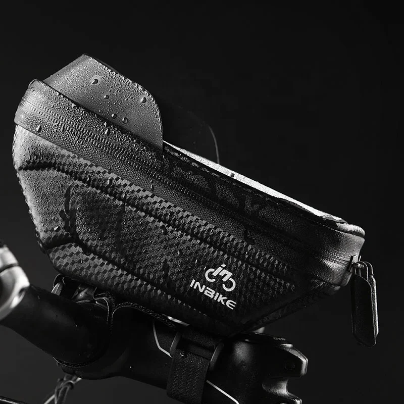 Inbike Custom Logo Rainproof Bicycle Front Touch Screen Phone Bag Mountain Bike Top Tube Cycling Bag Waterproof Bicycle Bags
