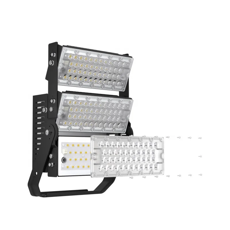 Rotatable 300W Module High Mast Luminaire With 20 Degree Beam Angle CE ROHS Approved