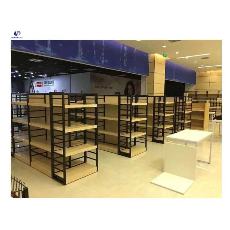 Factory Liquor Store Shelving Gondola Racking Retail Store Shelving For Shops