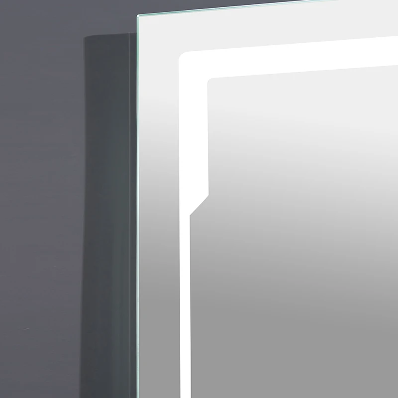 Wholesale Rectangle Frameless Led Makeup Mirror Full Length Mirror Makeup Light Led Mirror