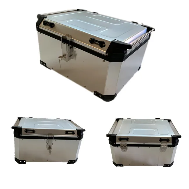 Motorcycle Aluminium 58L Topcase tail Luggage Box For BMW F850GS/750GS