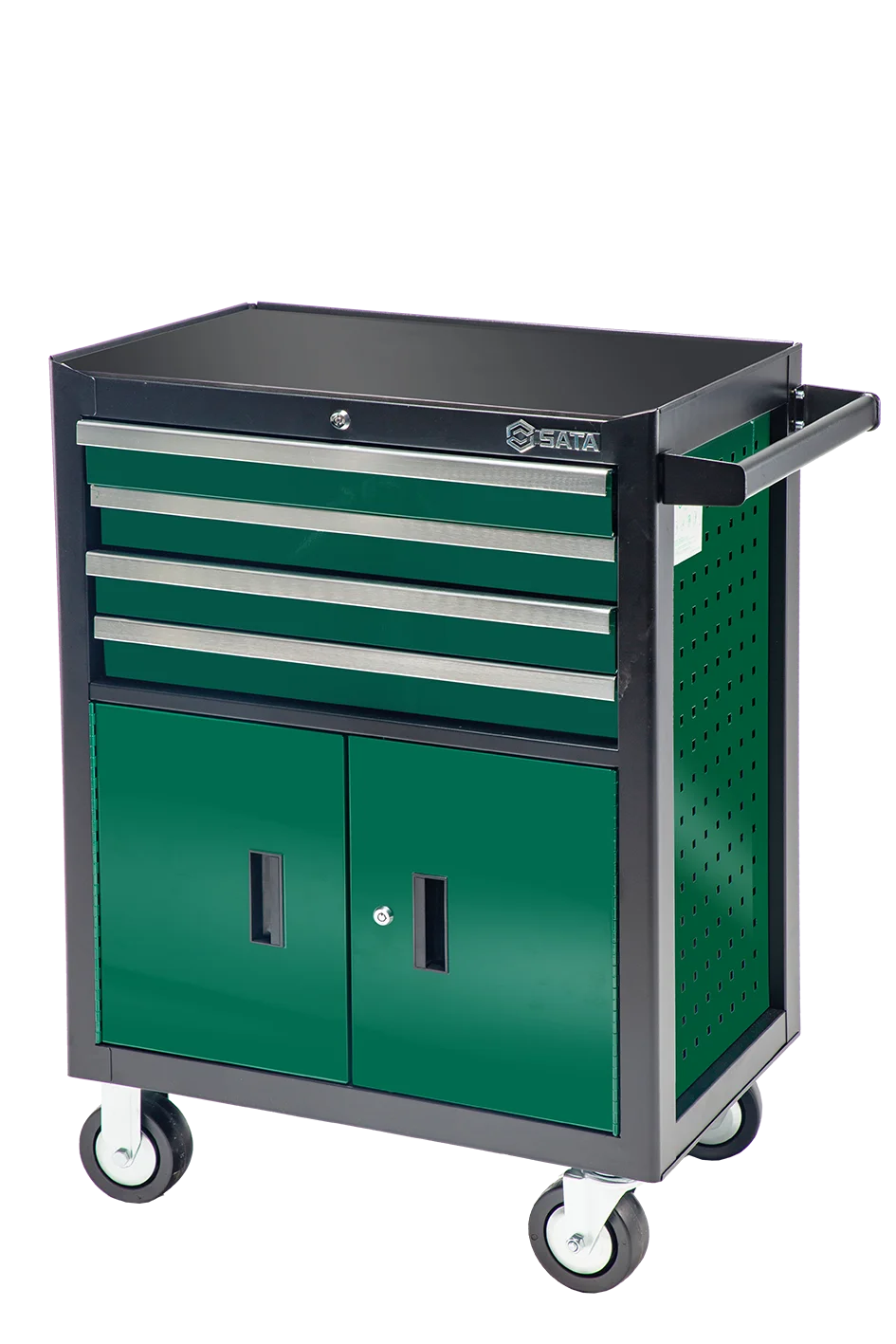 SATA  09948   68pc.New Energy Vehicle Tool Set (With 4 Drawer 2 Door Trolley)