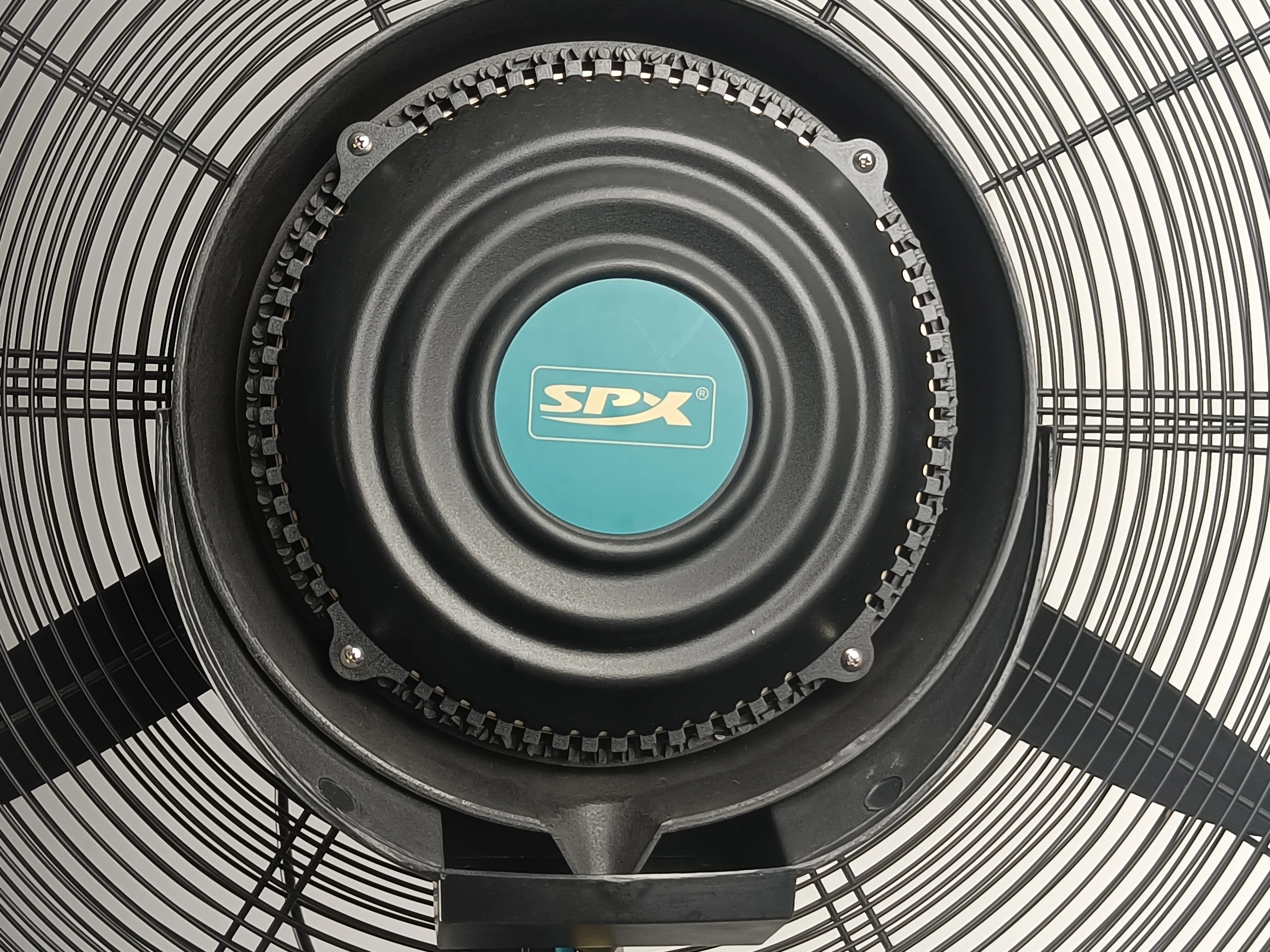 Industrial electric portable water misting fans