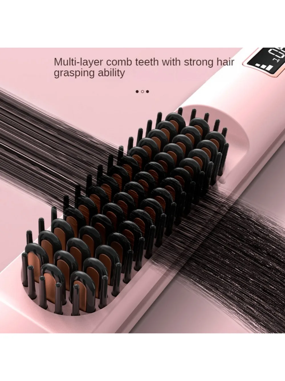 2 в 1 щетка для выпрямления волос