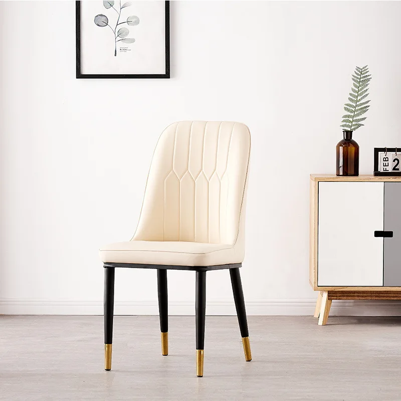 
New design Nordic fashion dressing chair back simple leisure home dining chair 