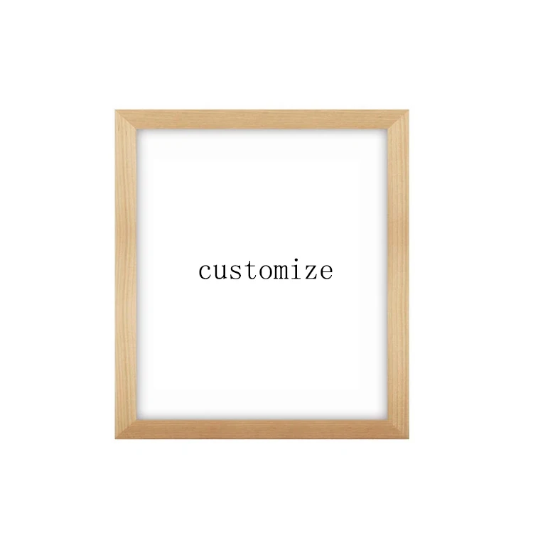 Factory Direct Supply Art Frames Wooden 3d Shadow Box Frame Classic Picture Photo Frame
