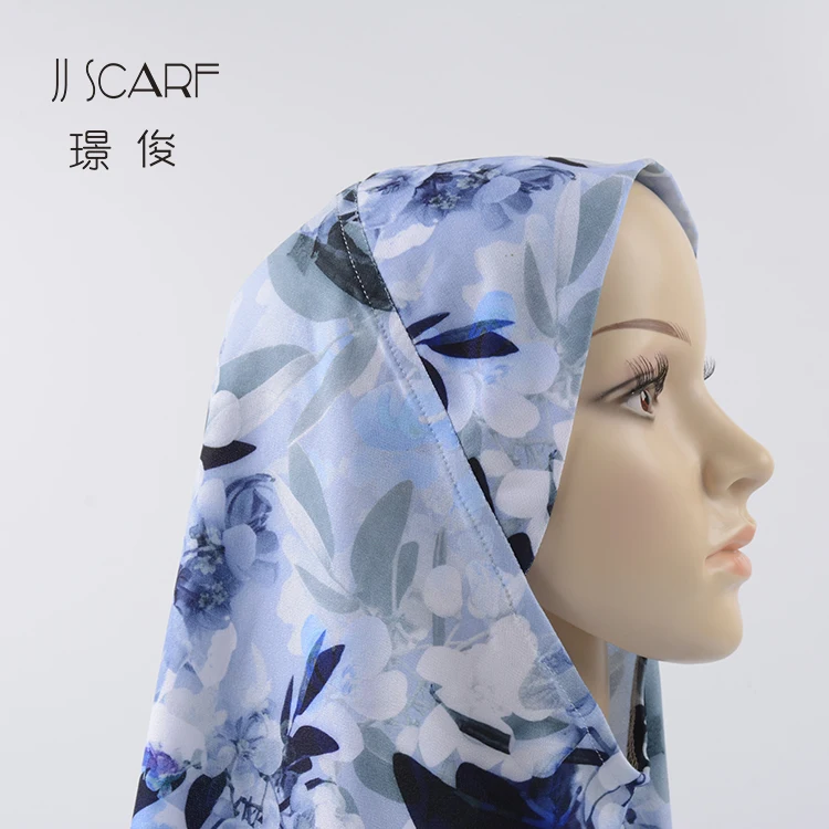 United Arab Emirates Wholesale Polyester Spring Women Floral Printed Hijab