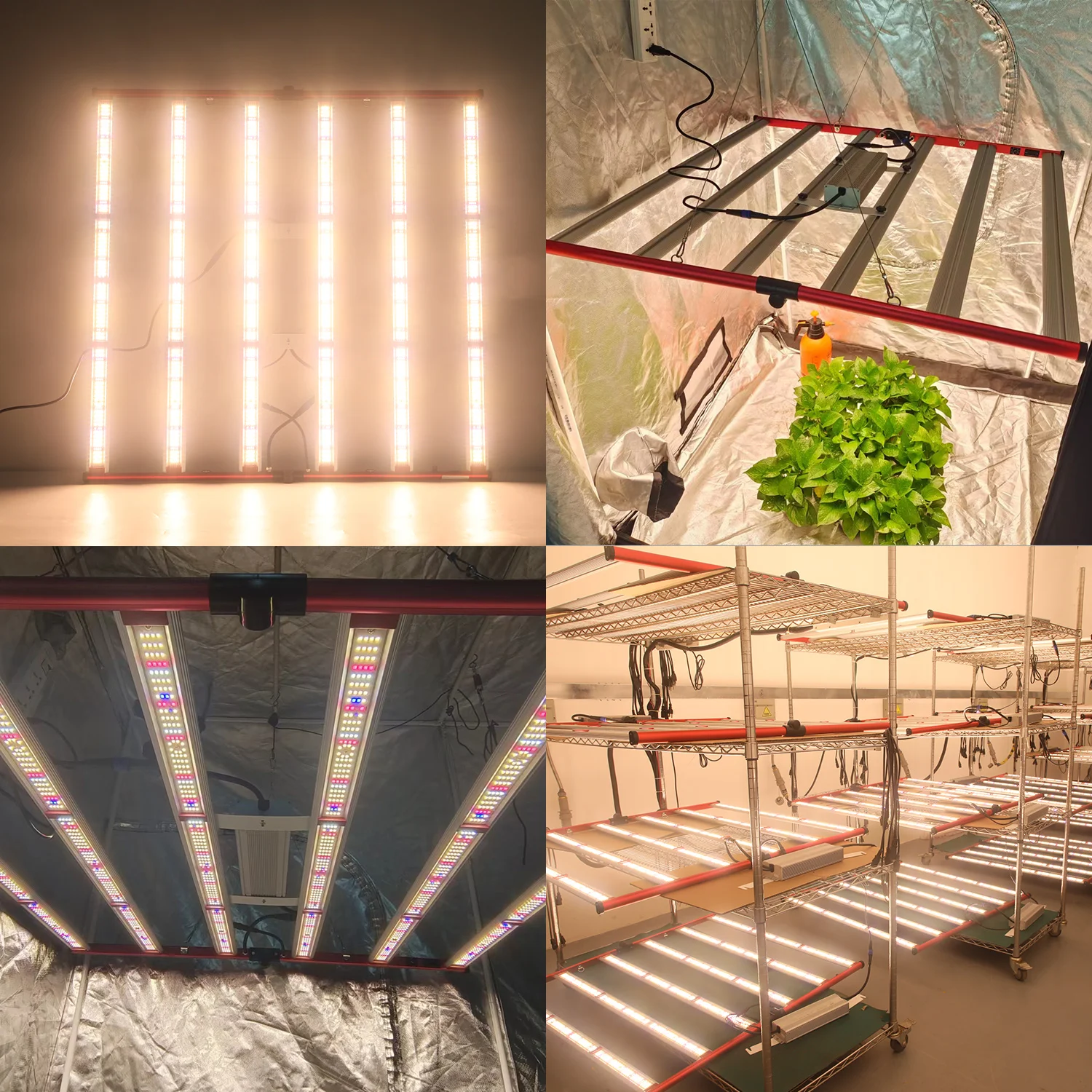 AGLEX 600W Full Spectrum Hydroponic Lamp LED Grow Light Bar for Tent Plant Growing Replacing Hps Grow Light