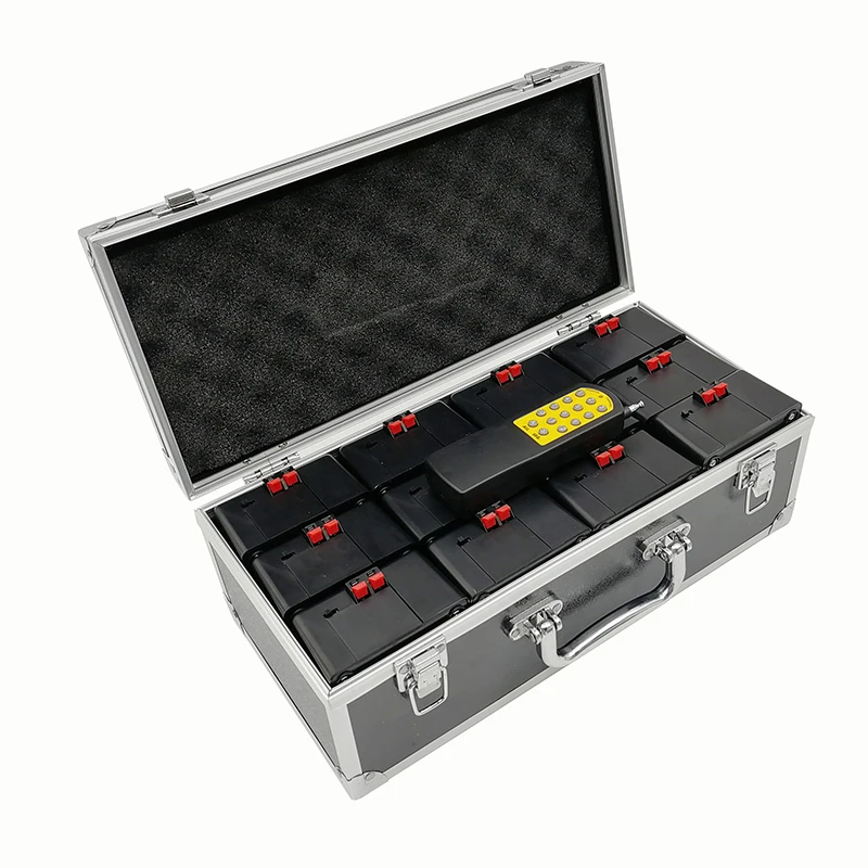 12 pcs receiver cold fountain stage  firing system fireworks for indoor wedding