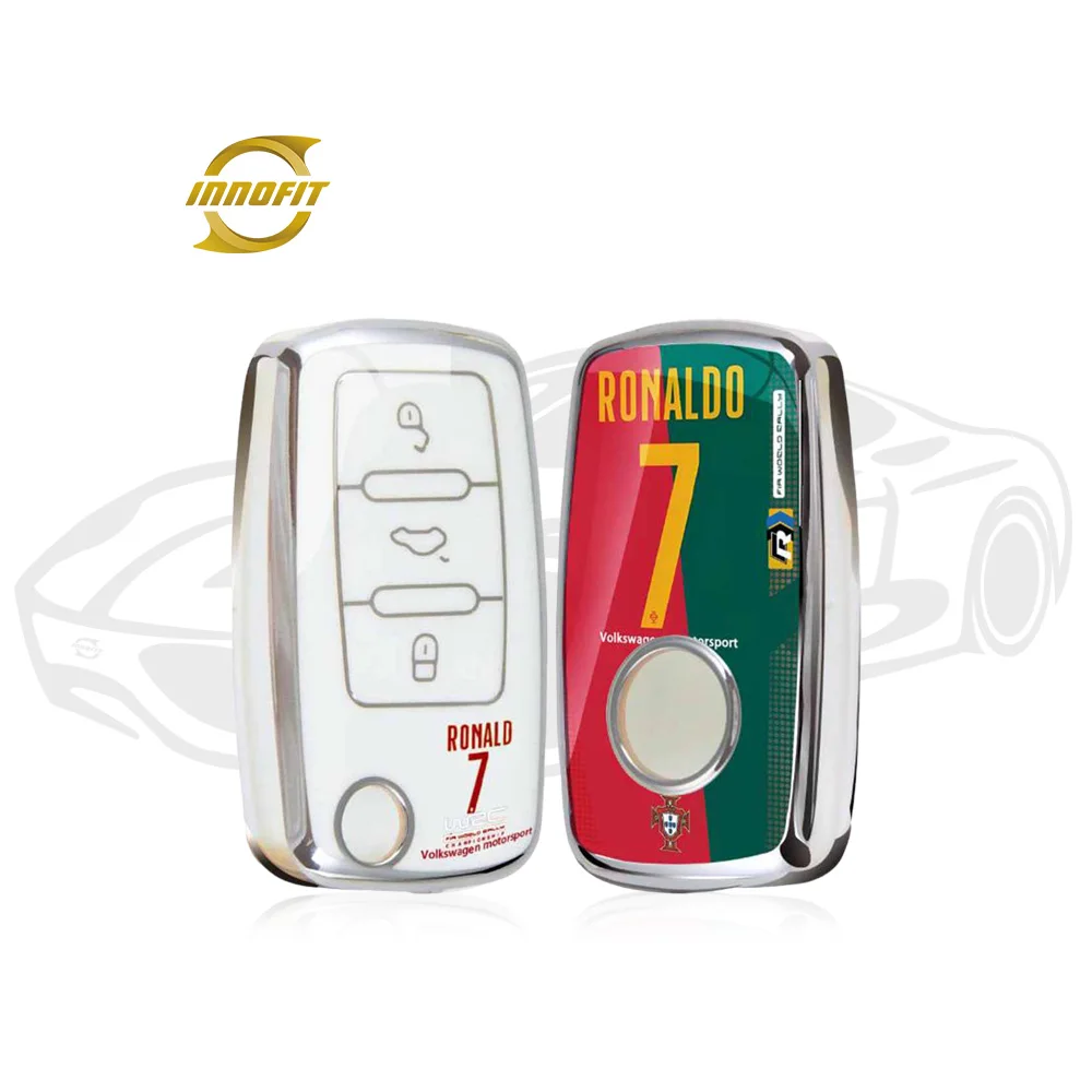 Innofit New Design Racing Car Key Case TPU Personalization Custom For Volkswagen Nissan Infiniti Renault Dacia Wuling BAOJUN