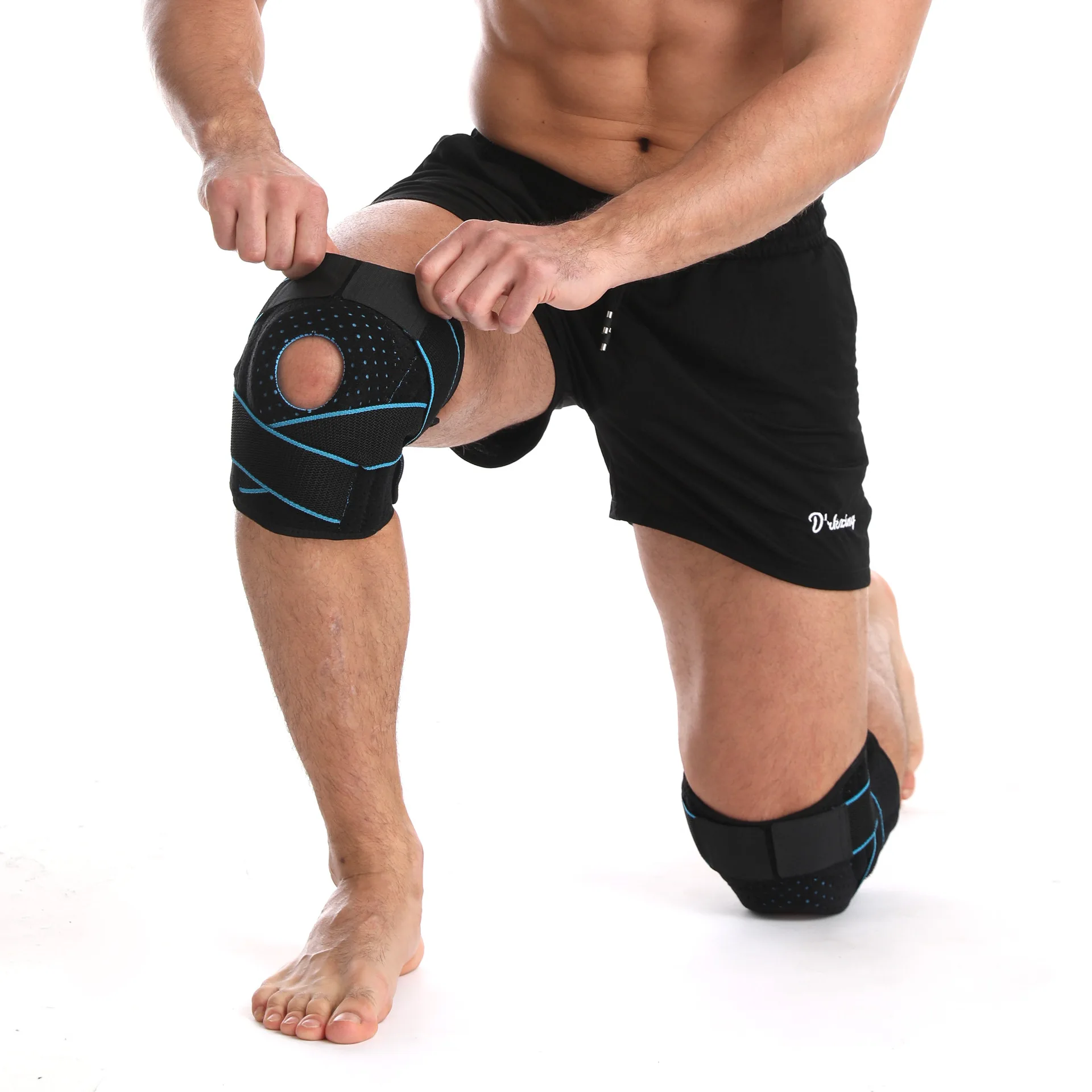 Neoprene Sport Knee Support Knee Brace with Adjustable Pressure Straps relieve knee pain