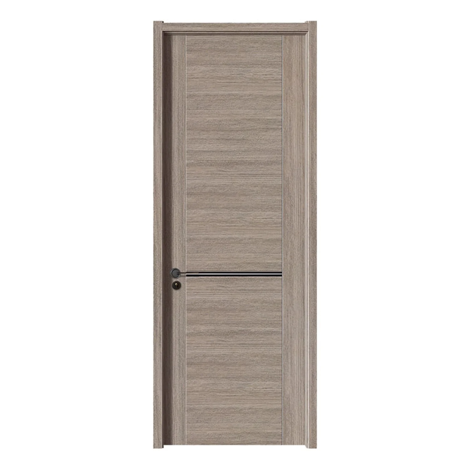 China Supplier Main Entrance Door Exterior Wooden Laminated Door Design Sunmica for Villa Residential Apartment