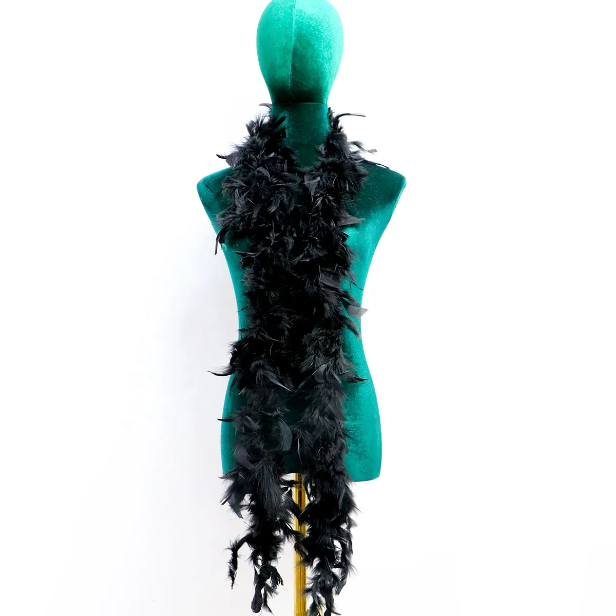 38-40g Decorative Turkey Coral Feather Boa handmade feather boa for Halloween Party