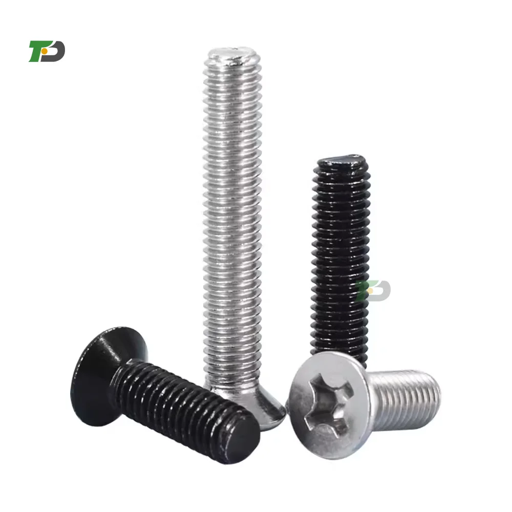 DF Fastener manufacturer customized screw brass carbon stainless steel custom logo Slotted shoulder non-standard machine screw