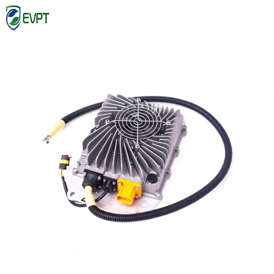 72V 96V 108V 144V 320V Input 14V 110A Output Enforce Air Cooling HVIL 1.5KW DCDC Converter With CAN BUS For Electric Bus