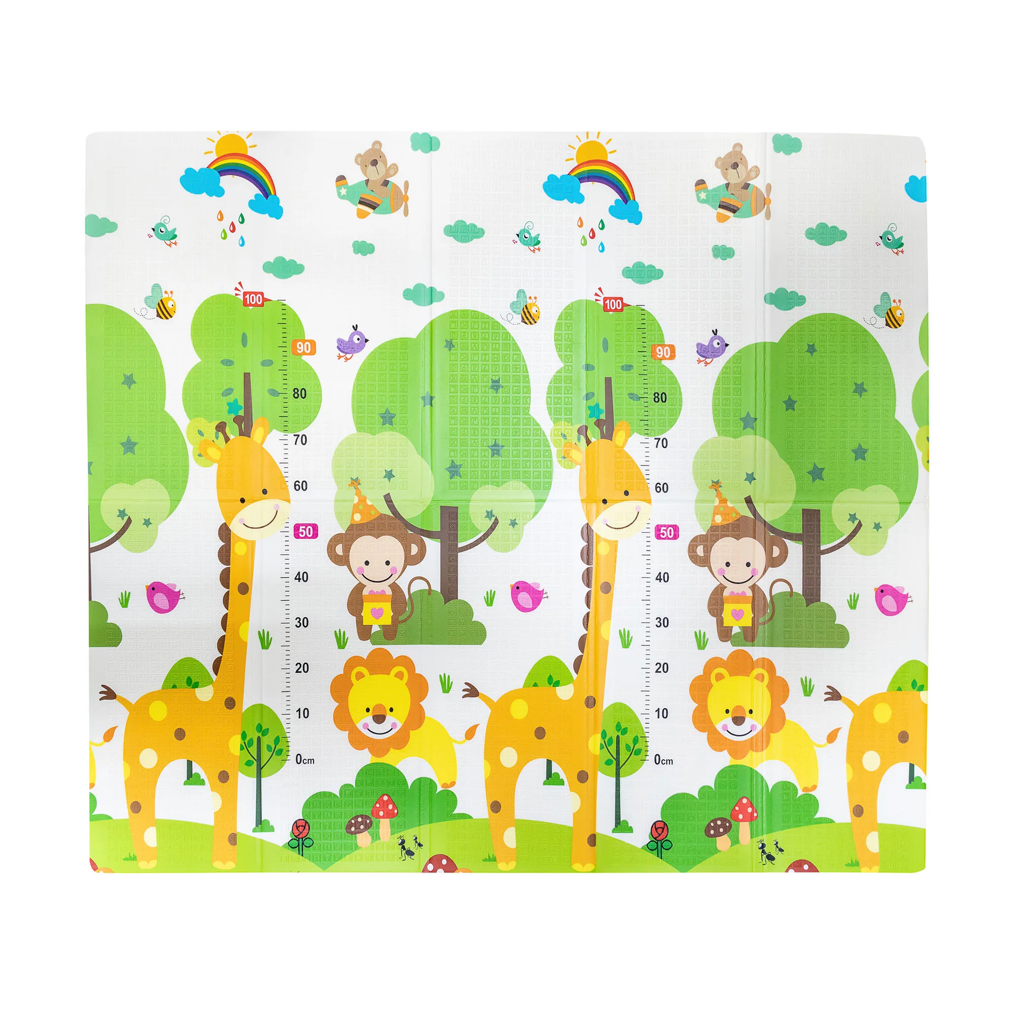 Оптовая Продажа с фабрики мягкий пенопластовый мультяшный жираф бурый медведь детский экологически чистый игровой коврик xpe для детей