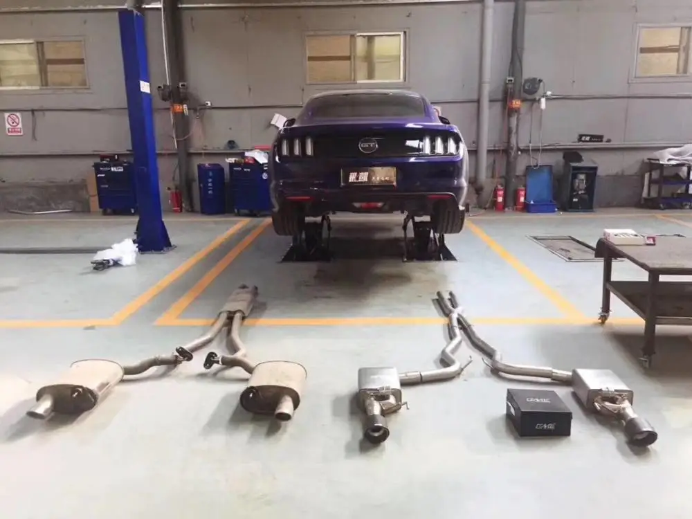  Заводской глушитель клапана CENDE выхлопная система GT 5 0 T/2 3 T для выхлопных газов FORD