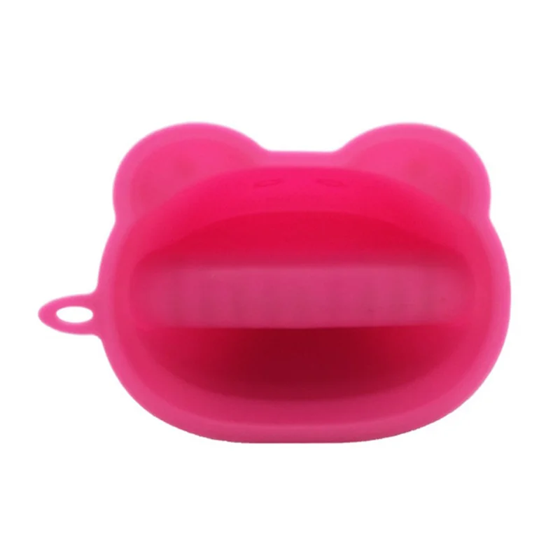 Силиконовый зажим в форме бегемота для духовки