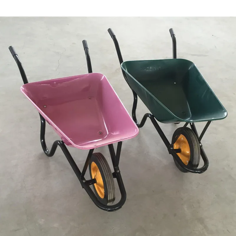 Tangshan sourse factory wholesale heavy duty wheel barrow Export to oversea market garden wheelbarrow