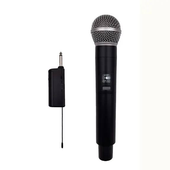 V-band fixed frequency handheld microphone wireless microphone receiver home outdoor audio live singing