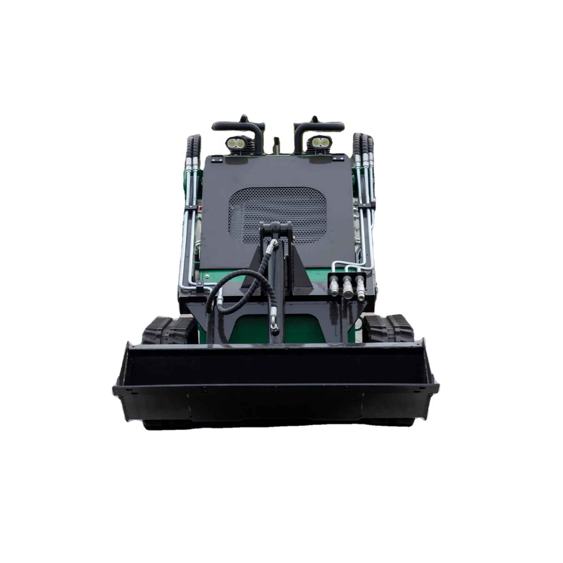 23hp.Kubota diesel engine China Famous 800kg Small Mini track Skid Steer Mini  Hydraulic wheel type Skid Steer Loader