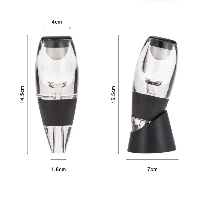 Red Wine Aerator pourer aerator wine Includes Base and strainer