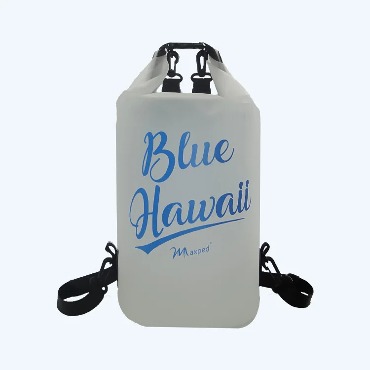 Outdoor waterproof bag TPU lightweight beach drifting bag camouflage transparent bucket bag shoulder