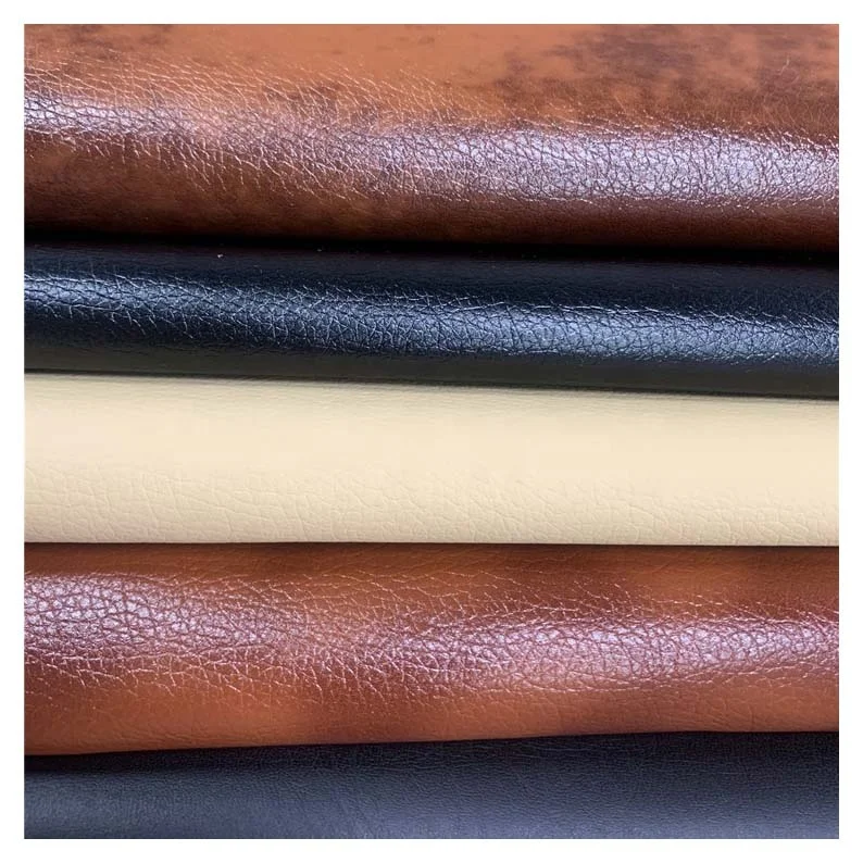 Super Pu Synthetic Artificial Soft  Leather  Upholstery for Sofa/ Furniture/ Chairs