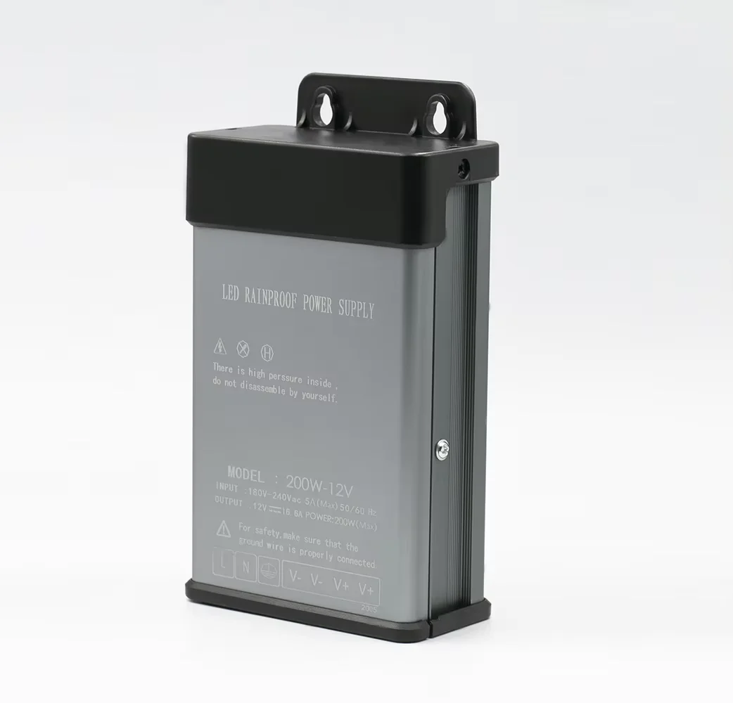 200 Вт 400 водонепроницаемый светодиодный драйвер Smart power supply12v 24v для осветительных приборов