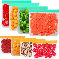 Zip lock Food Grade Flat Freezer Leakproof Sandwich reusable snack pet food storage bag