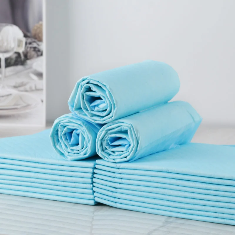 Disposable Dog Pet Training Pee Pads Ultra Absorbent Underpads Incontinence Puppy Bed Pads Unscented Portable for Outdoor Dog