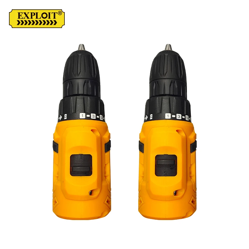 Wholesale custom 21v lithium battery electric power combo tools bit kits box portable wireless electric drill kit set