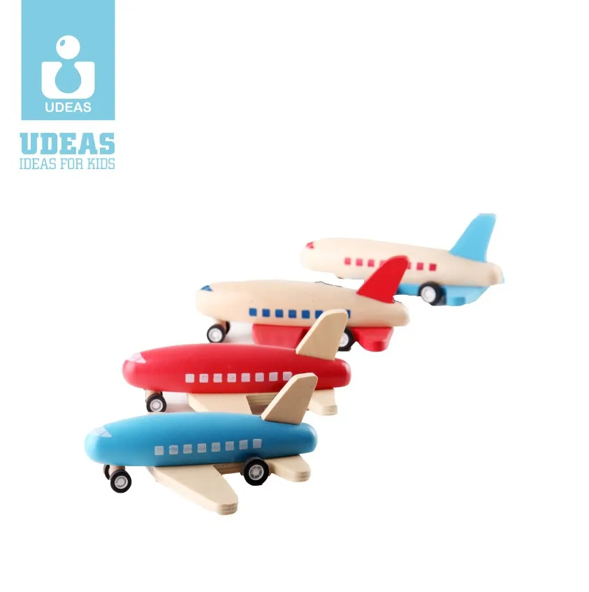 
Udeas Educational toys Mini Cartoon Toy New Pull Back Plane Set Montesori Toys for Kids 