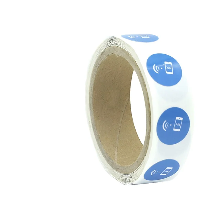 13 56 мГц смарт-Этикетка rfid nfc tag215 наклейка бумажная этикетка 25 мм