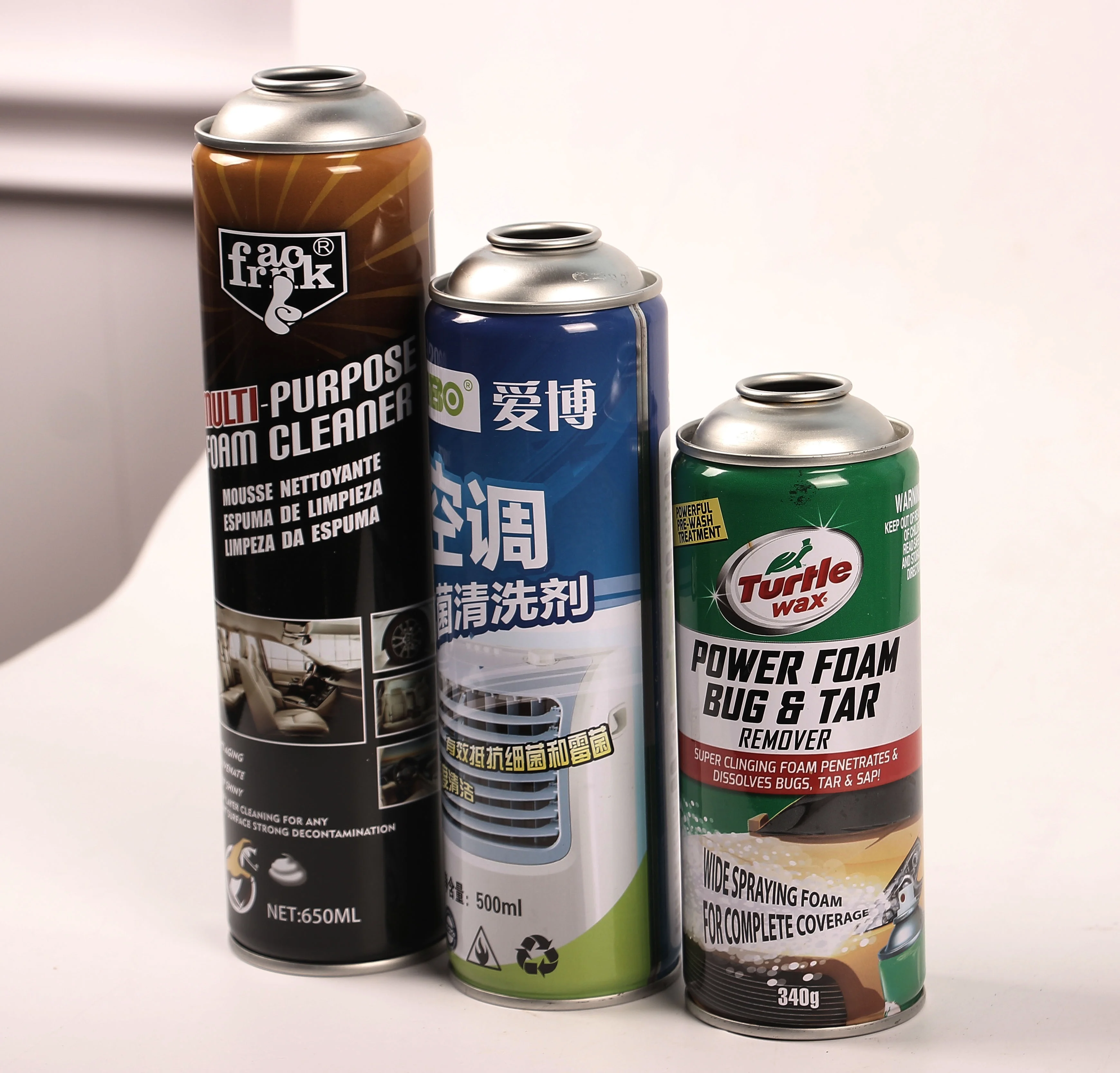 Futen lubricant motor oil spray can manufacturer bike chain lubricant aerosol spray tin cans