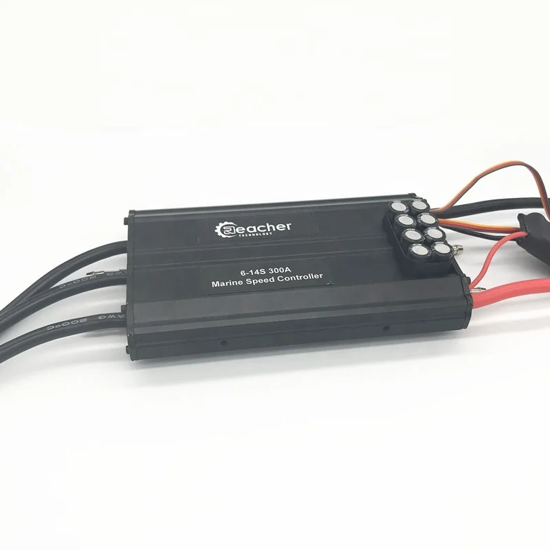 
14S marine boat 300A watercooling 60V 48V reversible dc motor speed controller 