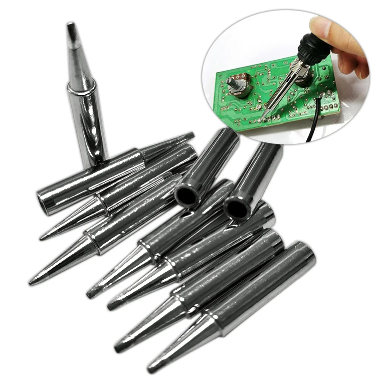 ALLESD Electronics Components Tinplating Work Soldering Station Soldering Iron Tips