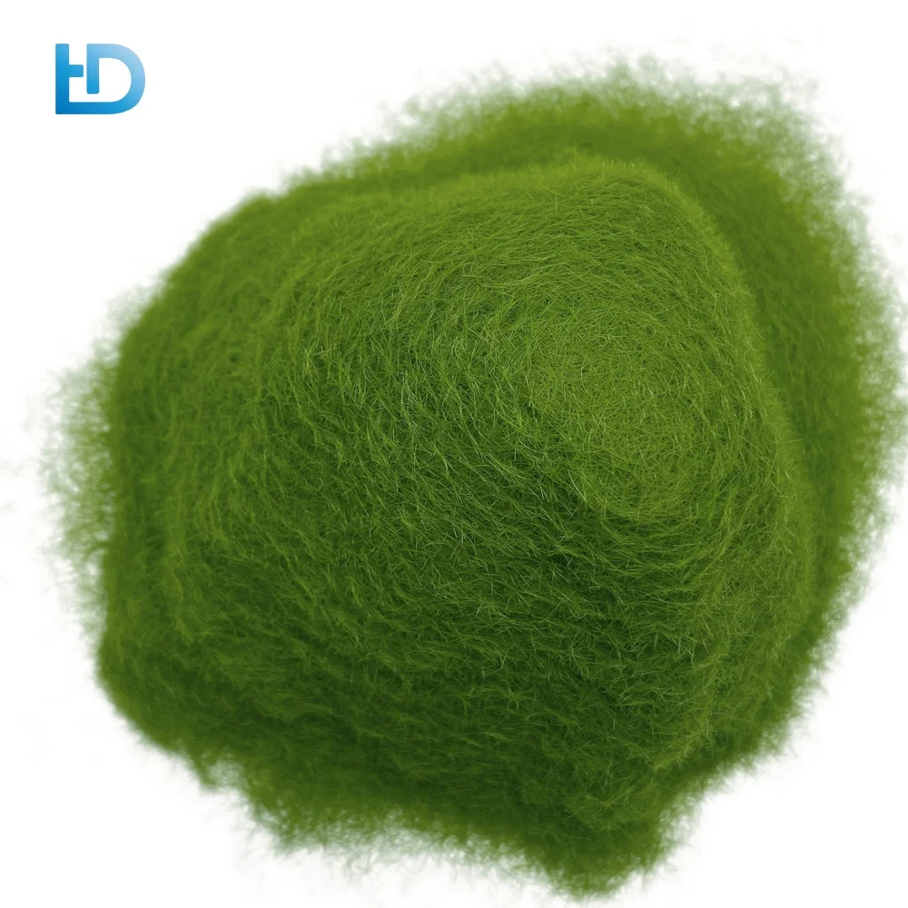 Grass Green 5mm Nylon Flocking Powder for Miniature Model DIY