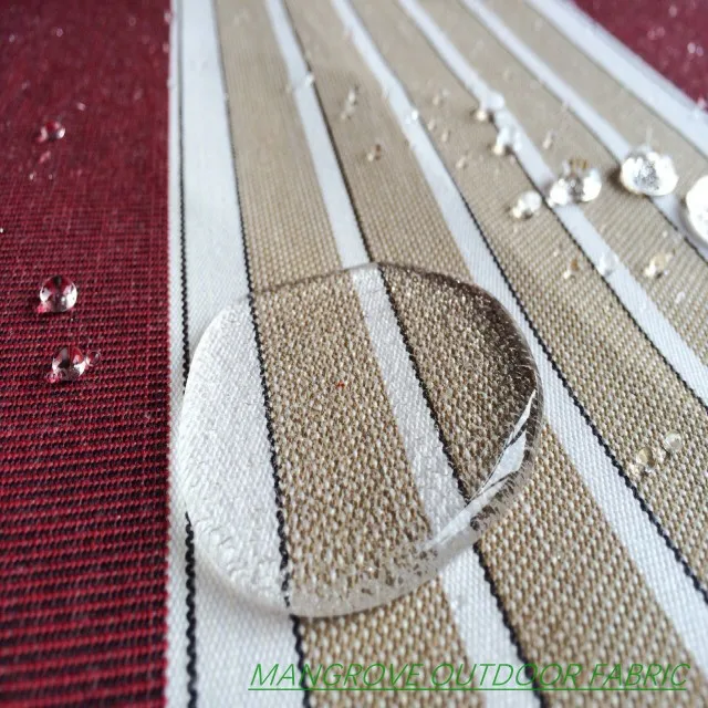 
 Акриловая ткань, окрашенная в раствор, для навеса, зонтов, морского использования, мебели для патио и многого другого  