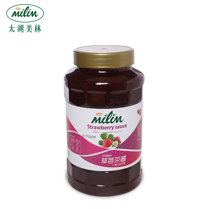 
milim Strawberry tea jam milk tea shop raw material factory direct wholesale 
