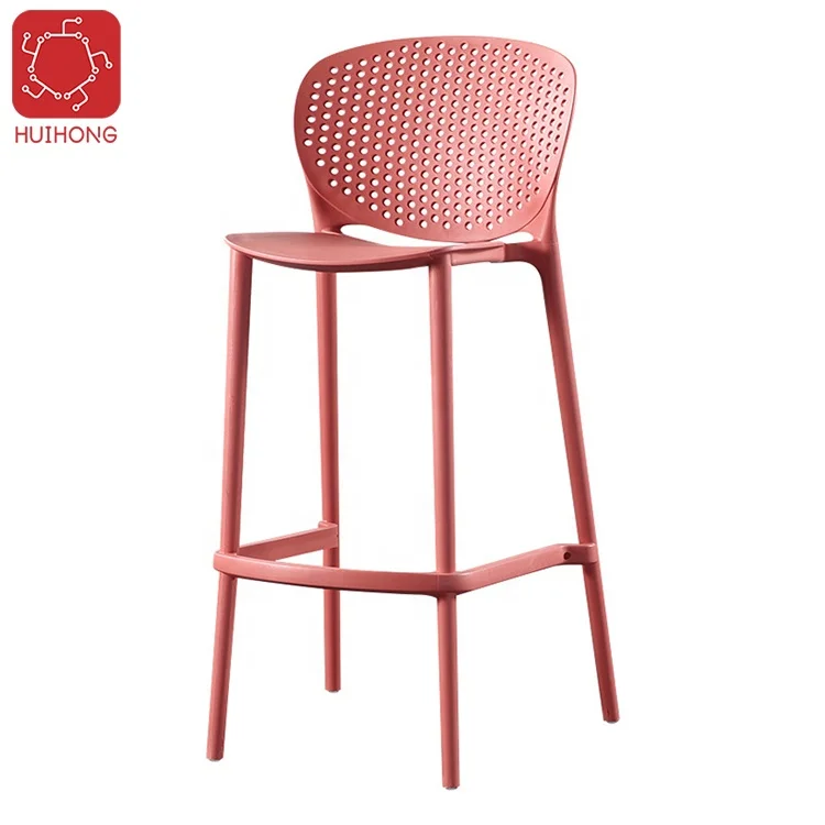 Huihong OEM plastic chairs prices 400*500*600mm design dining chair modern nordic chaises en plastique