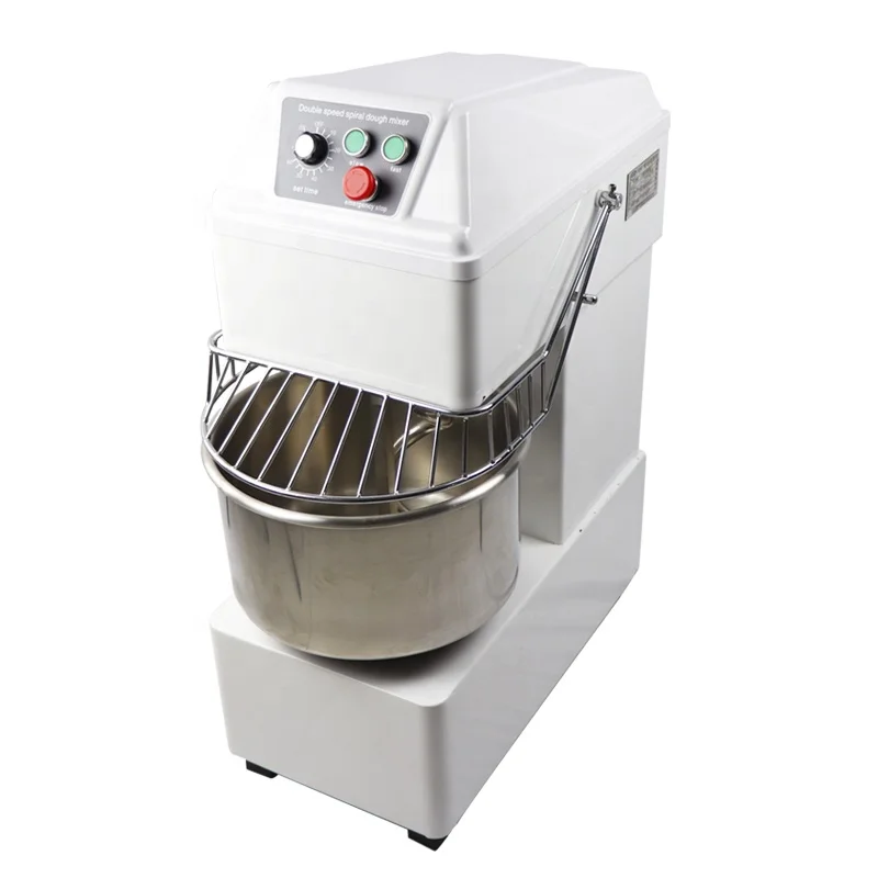 Supertise Bakery Equipment China Hot Sale Heavy Duty 50kg 2Bag Flour Spiral Mixer, Used Spiral Hook Dough Mixer 40kg